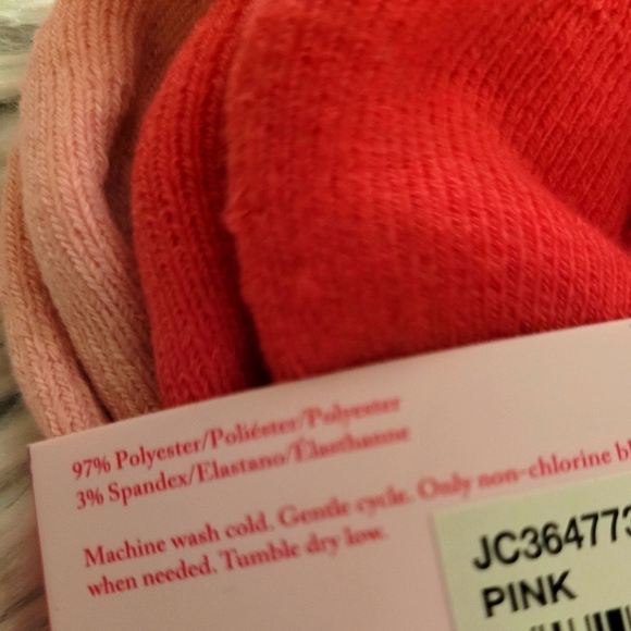 💕 Juicy by Juicy Couture 2pr No Show Pom-Pom Socks 💕 - Picture 8 of 11